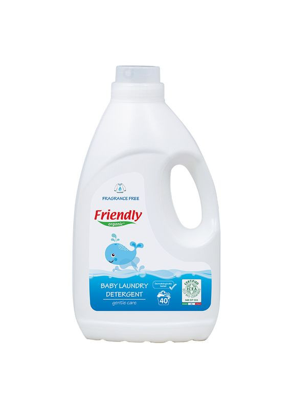 Органічний засіб для прання без запаху 2000 мл FR2298 Friendly Organic (271039572)
