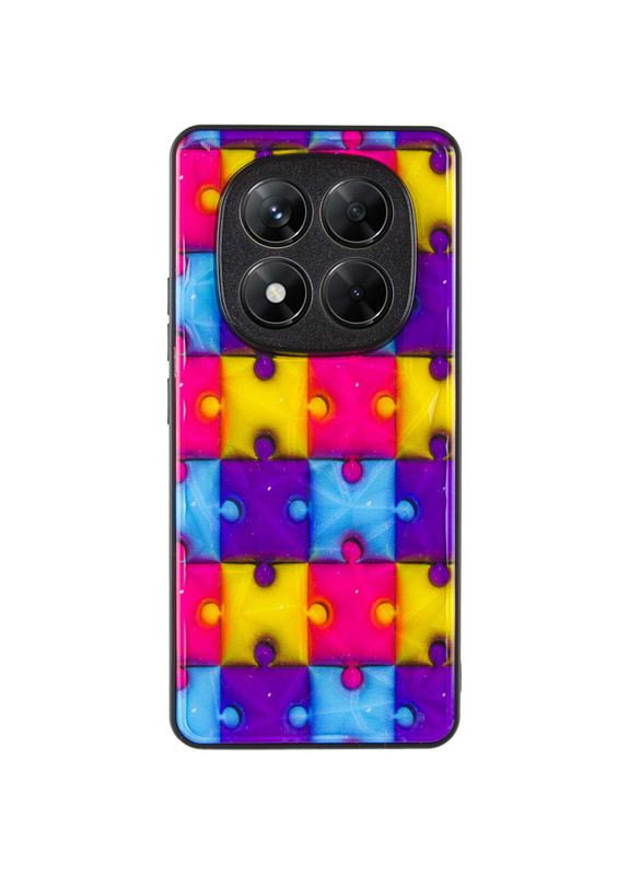 Чохол TPU+PC Prisma Fluffie для Xiaomi Redmi Note 14 Pro 5G Puzzle No Brand (340064405)