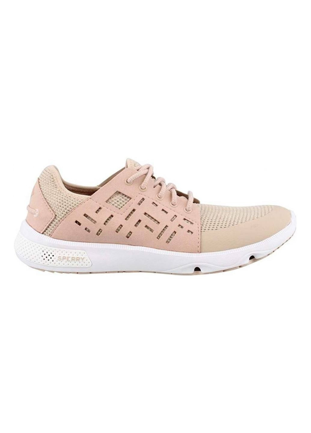 Розовые демисезонные кроссовки sperry 7 seas sport, pink Saucony --6880