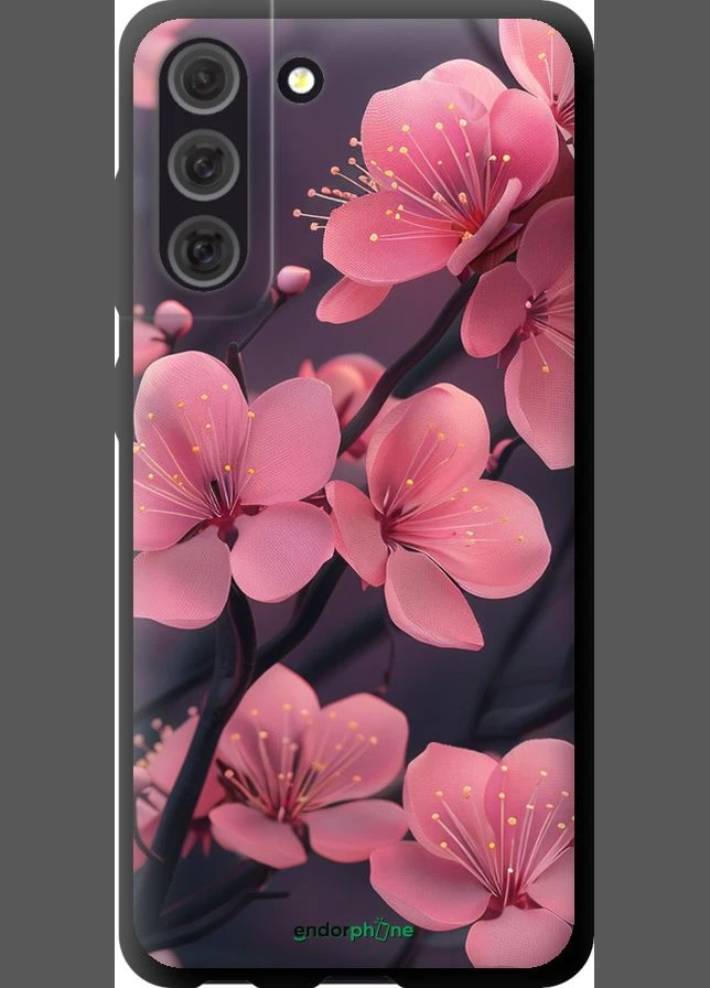 Чехол на Samsung Galaxy S21 FE Пурпурная сакура "6075b-2302-70447" Endorphone (329834921)