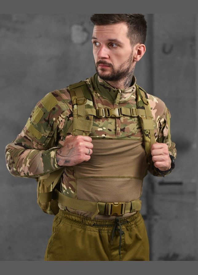 Тактический рюкзак Assault 45л с системой MOLLE мультикам No Brand (315589265)