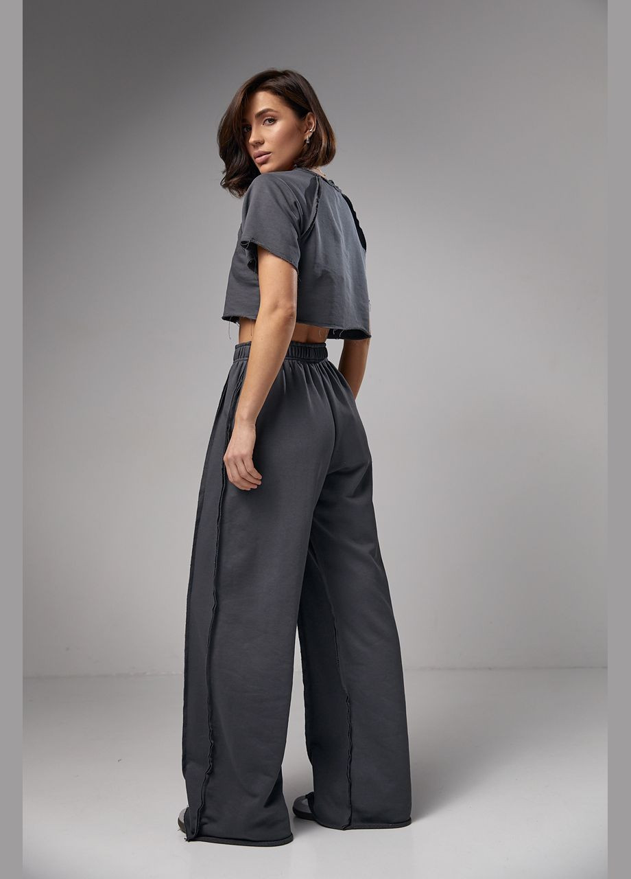 Женский трикотажный костюм в стиле grunge 24151 Lurex (292252852)