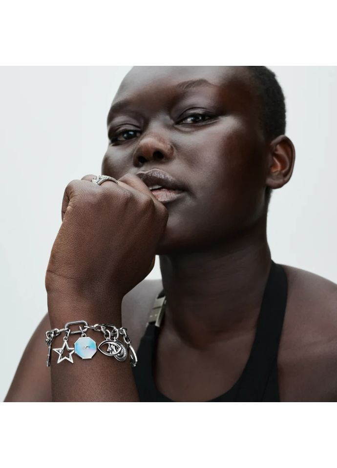 Срібний медальйон "Від злого ока" Пандора Mе 793372C01 Kabluchka (355348619)