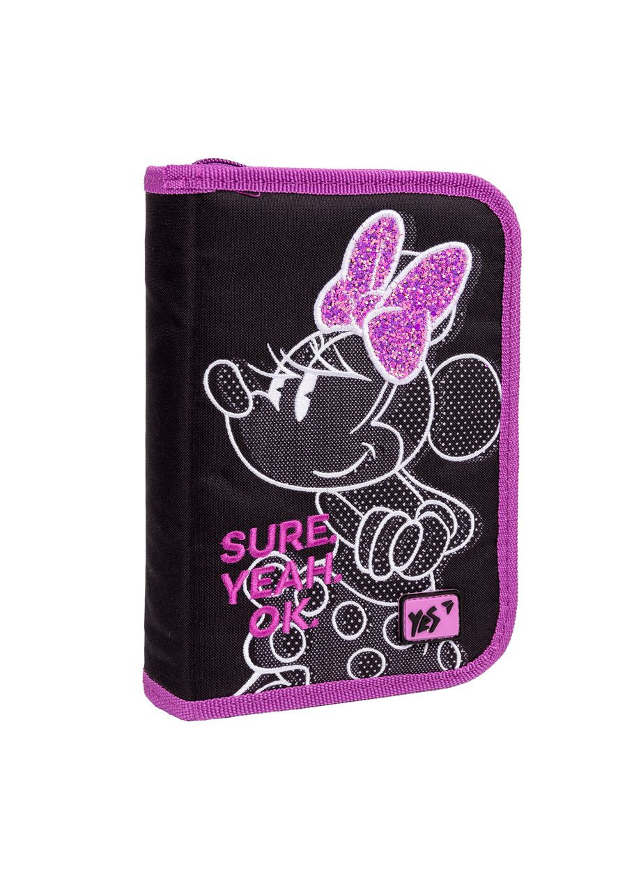 Пенал жесткий одинарный с двумя клапанами HP-04 Minnie Mouse Yes (332653813)