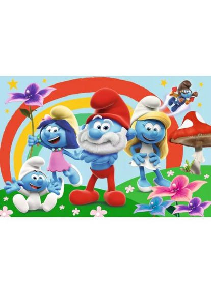 Пазлы "Смурфики", 24 элемента Trefl (361424699)