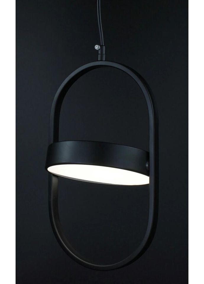 Люстра светодиодная подвесная LED светильник для квартиры на потолок лэд 26961 Черный 40-240х10х18 см. Sunnysky (324396600)