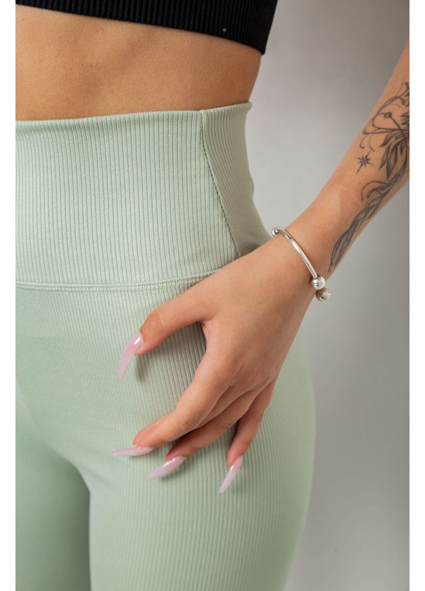 Лосины однотонные в рубчик Sport Line (356079335)