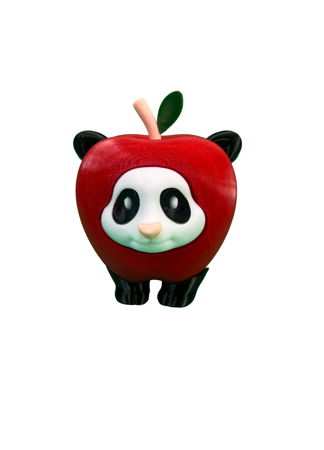 Іграшка Melanini pandanini яблуко панда з серії Italian Brainrot, червона 11 см (PIG10031) DrukHouse3D (352166163)