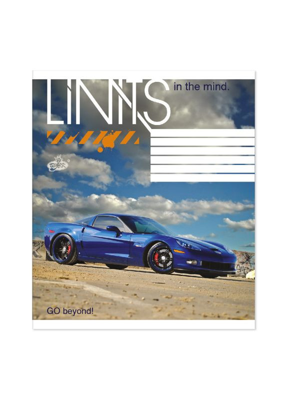 Тетрадь 18 листов линейка "Бриск"/ Динамика стали Бріск (342417243)