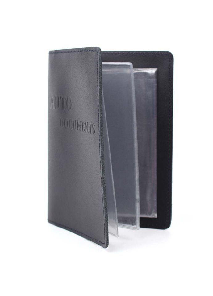 Шкіряна обкладинка для автодокументів Lim-3991GK синя No Brand (298808504)