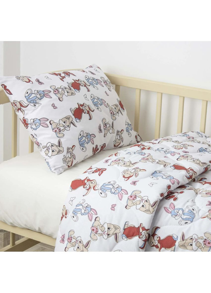 Ковдра дитяча LITTLE FRIENDS Rabbit joy 1-04770_33972 105x140 см ТЕП (365964934)