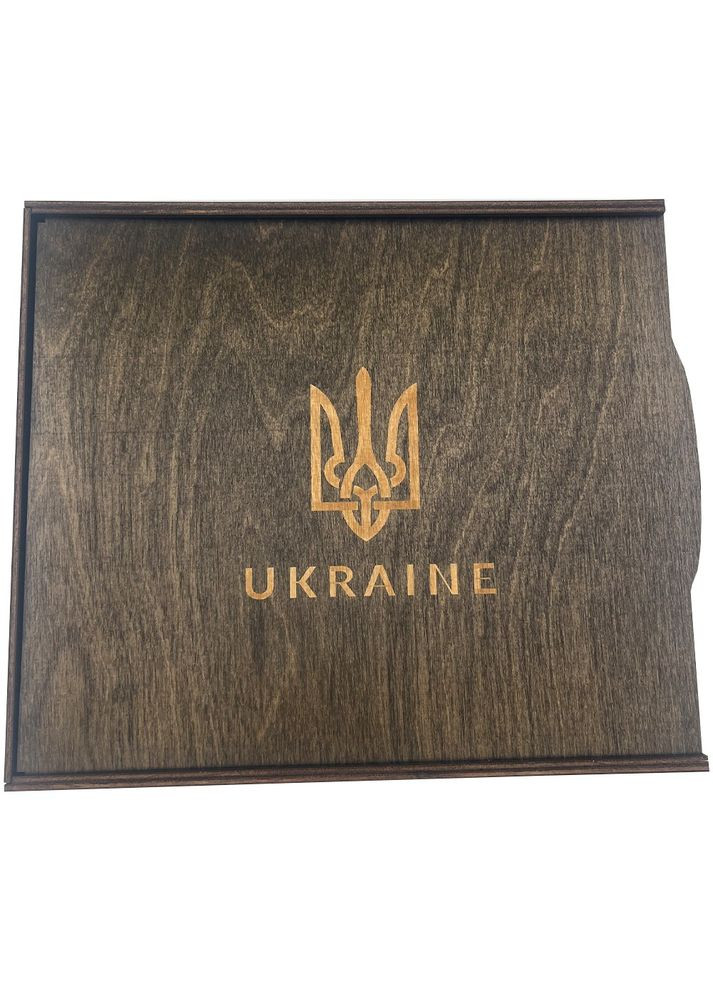 Подарунковий набір: Коробка + Кулькова ручка IM 17 Black GT BP Тризуб 22 032_TR + Блокнот Axent Partner Ukraine Cиній Parker (316626402)