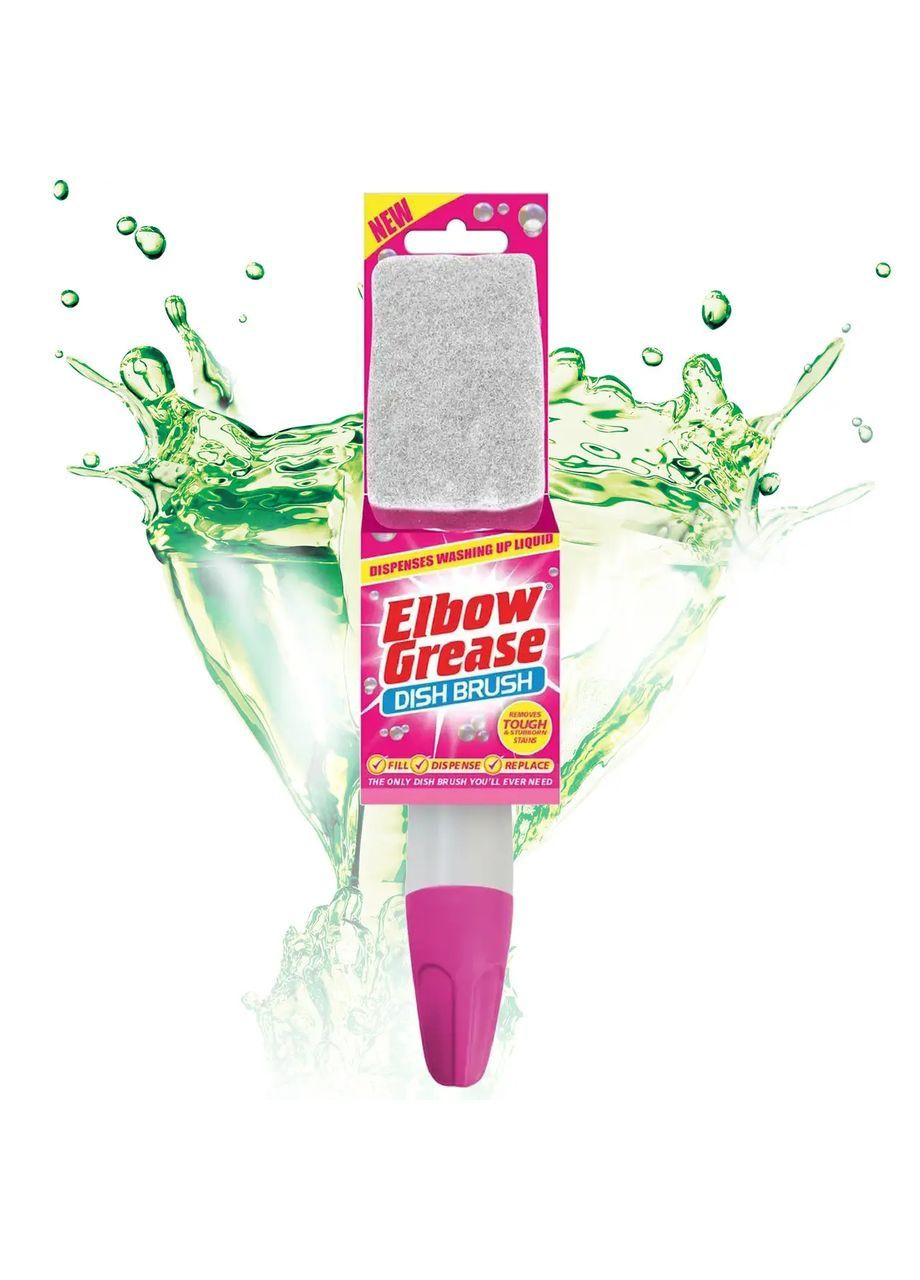 Щетка для мытья Elbow Grease Dish Brush для удаления жира и грязи 1 шт No Brand (362587050)
