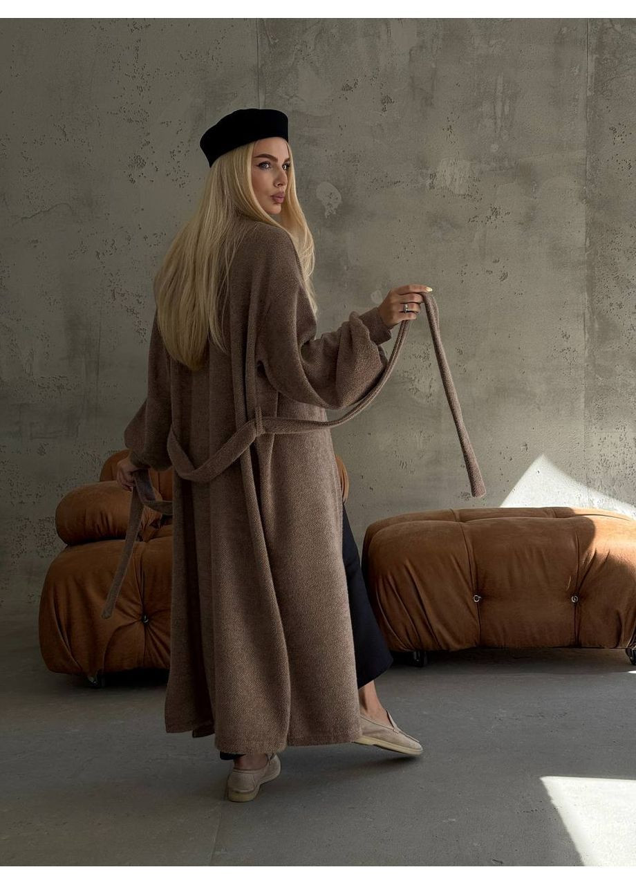 Светло-коричневый демисезонный кардиган Україна