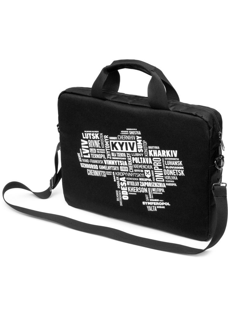 Сумка для ноутбука (m459787) Vinga 14" NB1402 Black, white print (369020591)