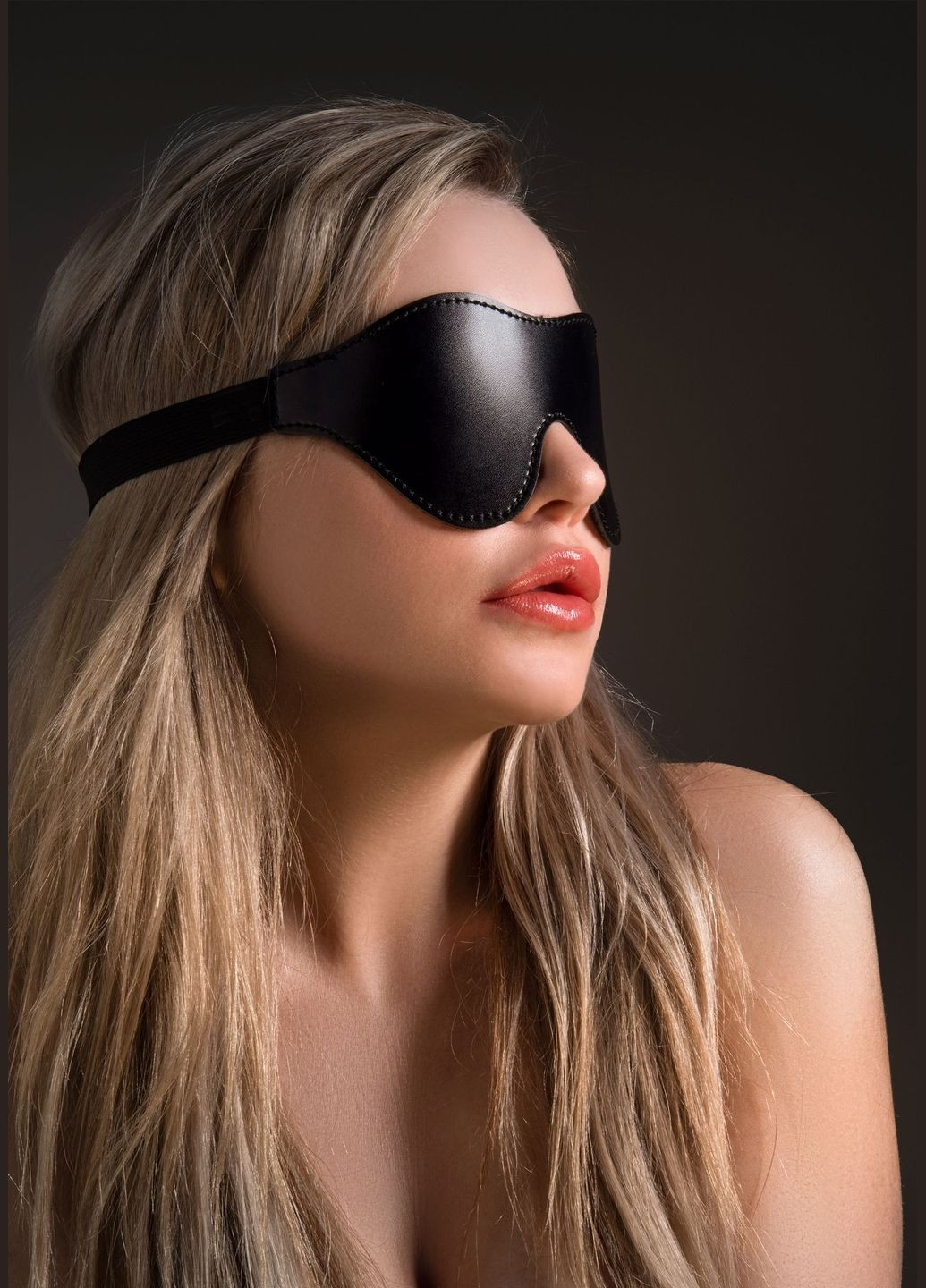 Маска на очі Intense Dark Blindfold, чорна Taboom (338423233)