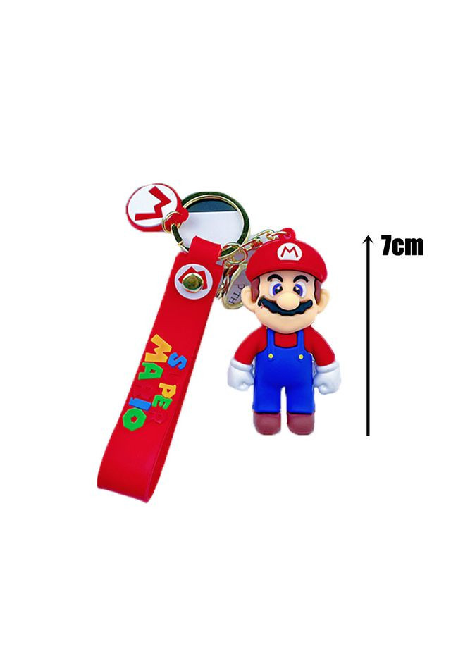 Брелок Super Mario с подвеской и силиконовой лентой, 7 см No Brand (346440208)