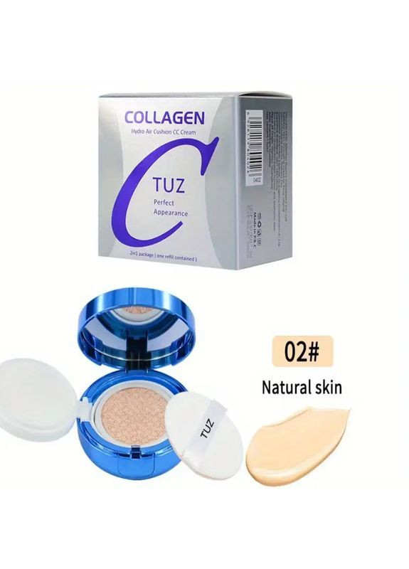 ВВ/СС тональный крем для лица, воздушная основа с запасным блоком Tuz коллаген (365268084)