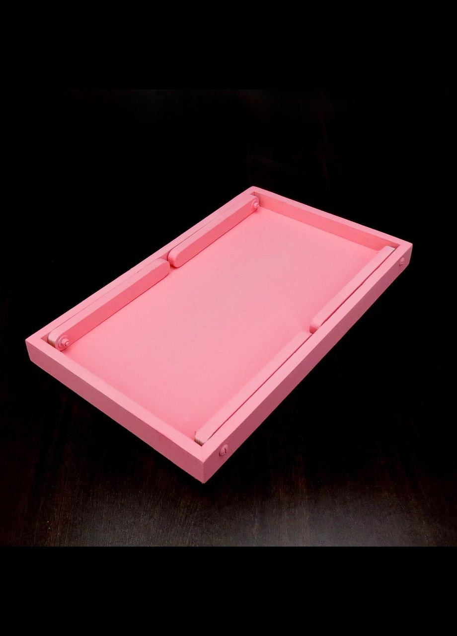 Столик-піднос для сніданку з дерева Орегон барбі (СТП-000150) No Brand (327866168)