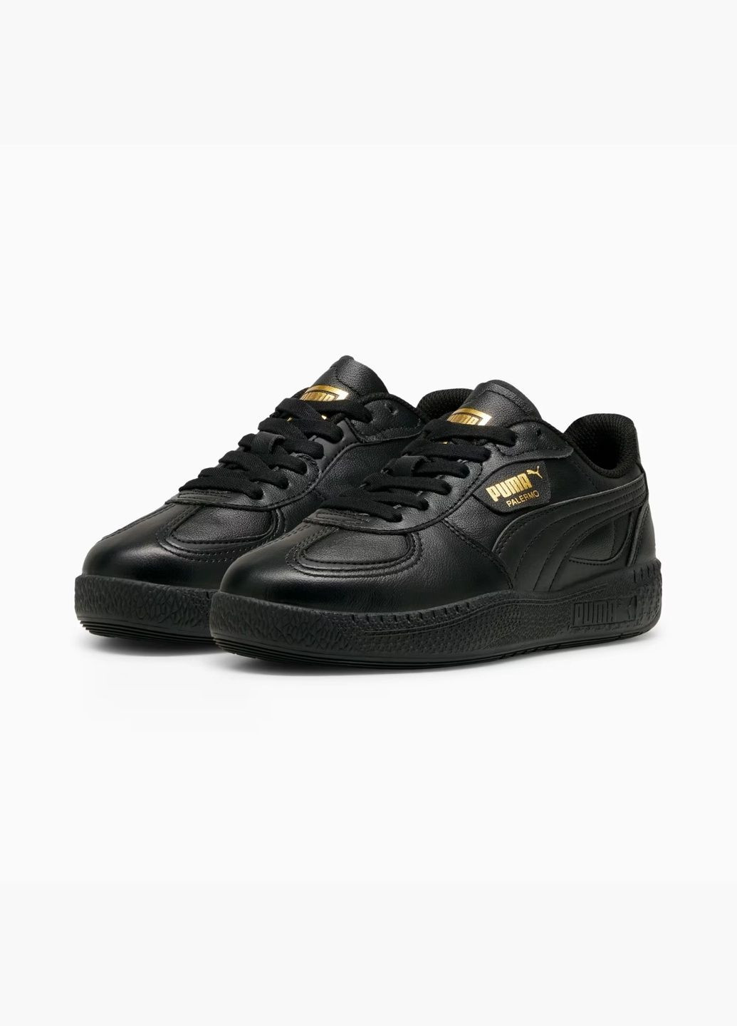Кроссовки женские Palermo Moda Lether Black 397738-02 Puma чёрные (335012223)
