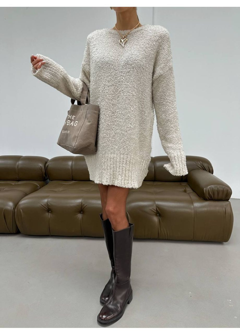 Бежевий демісезонний жіночий светр пуловер Asi.Store.ua