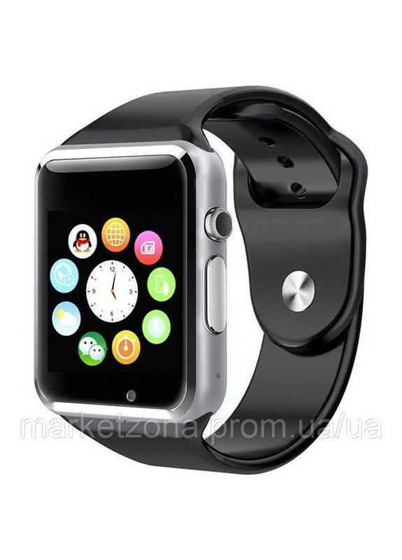 Сенсорные смарт часы А1 Часы телефон A1 со слотом под SIM карту Умные часы черные вотч Smart Watch (334314683)