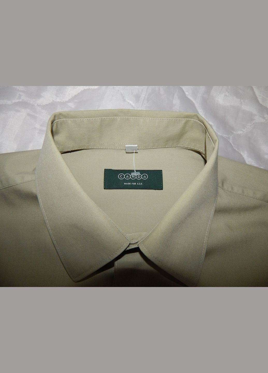 Бежевая повседневный рубашка C&A