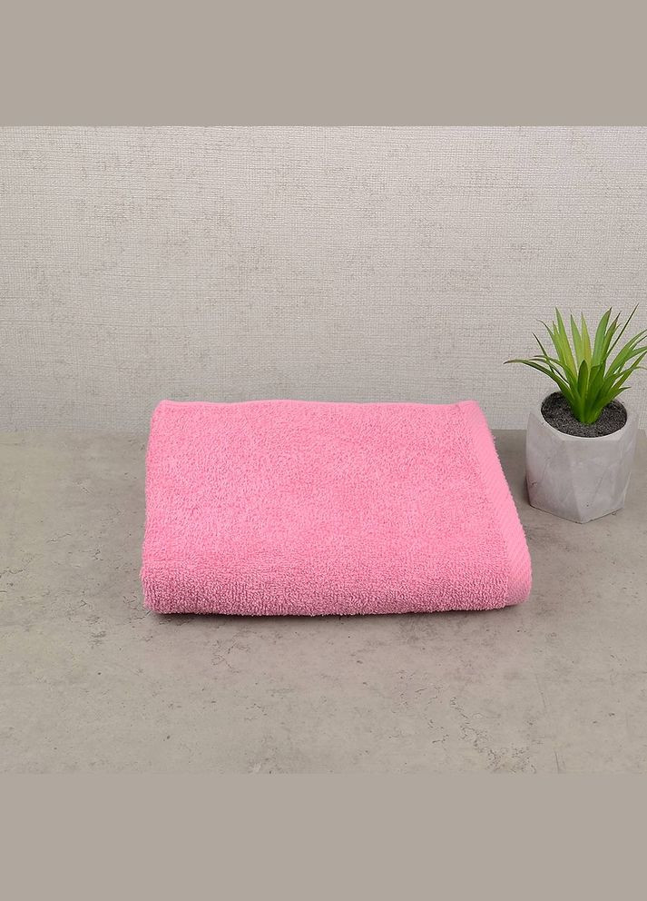 GM Textile рушник для рук/обличчя махровий 40х70см 400г/м2 (рожевий) рожевий виробництво -