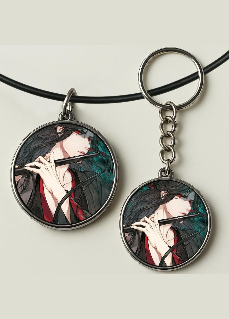 Набір підвіска (кулон) та брелок Аніме Магістр диявольського культу #03 (подарунковий набір) No Brand (332633099)