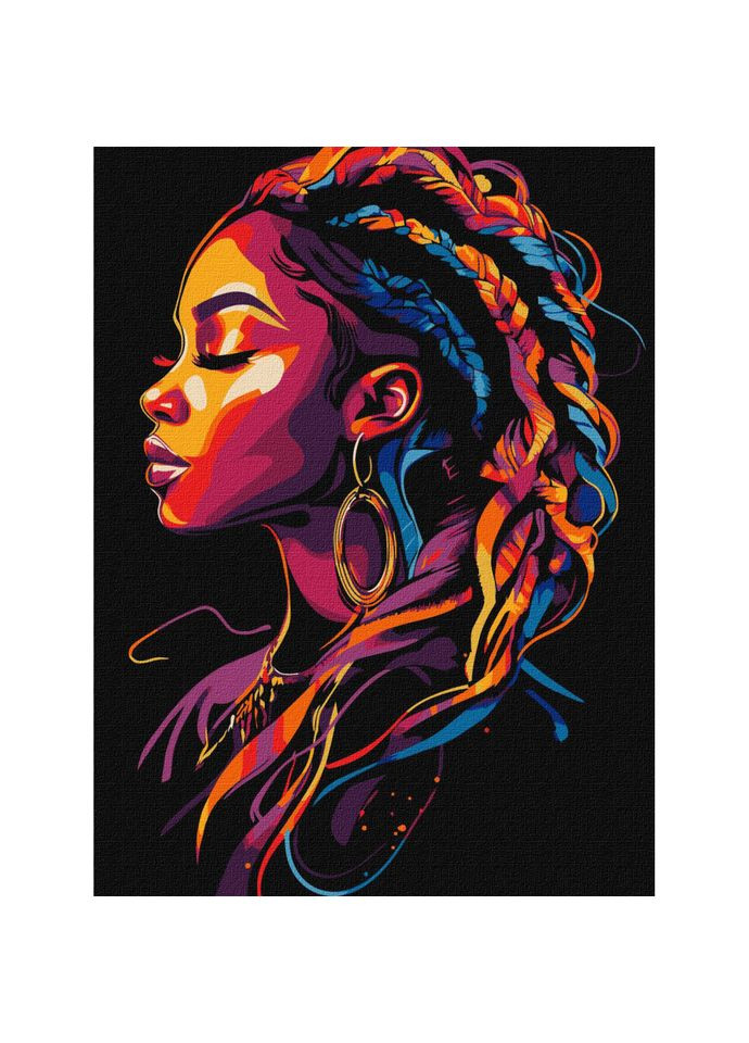 Картина за номерами "Яскраві коси" KHO8494, IDEYKA (333703096)