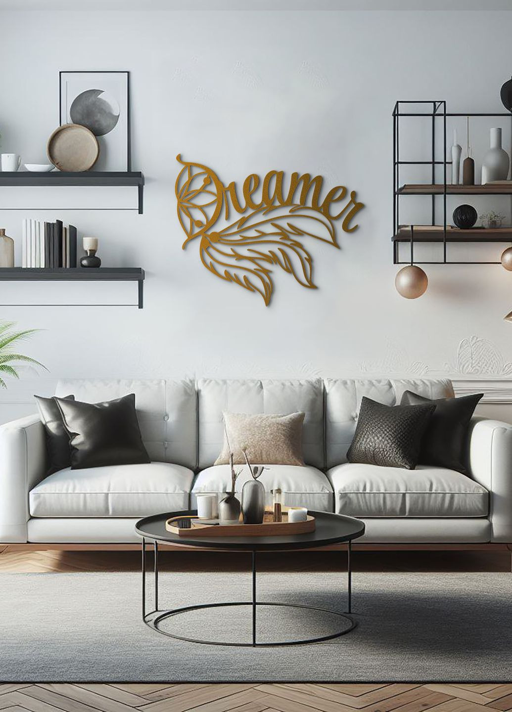 Деревянная картина на стену в спальню, декоративное панно из дерева "Сон", оригинальный подарок 15х20 см Woodyard (292111997)