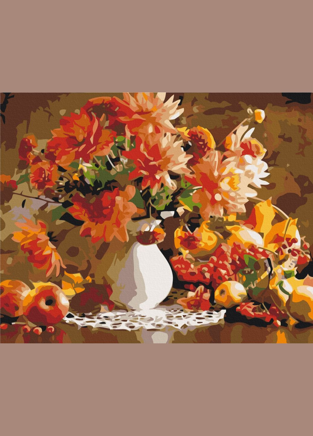 Картина за номерами "Натюрморт осені" 40х50 см Brushme (364871854)