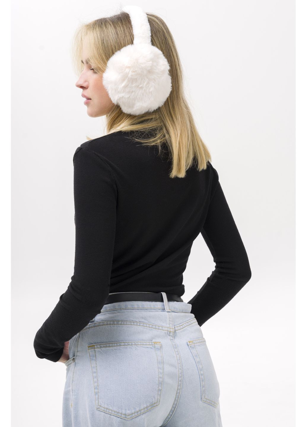 Женские Теплые Меховые Наушники Bunny Without (367111370)