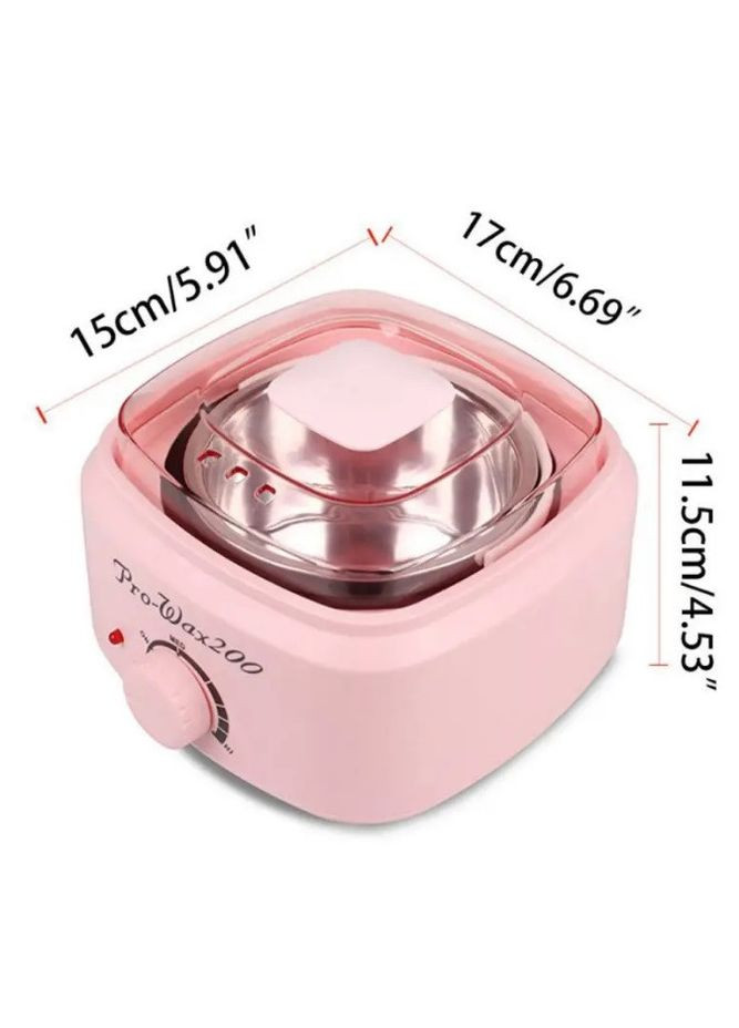 Воскоплав баночный Pro Wax 200 для депиляции нагреватель для воска с терморегулятором Waxx (297331215)