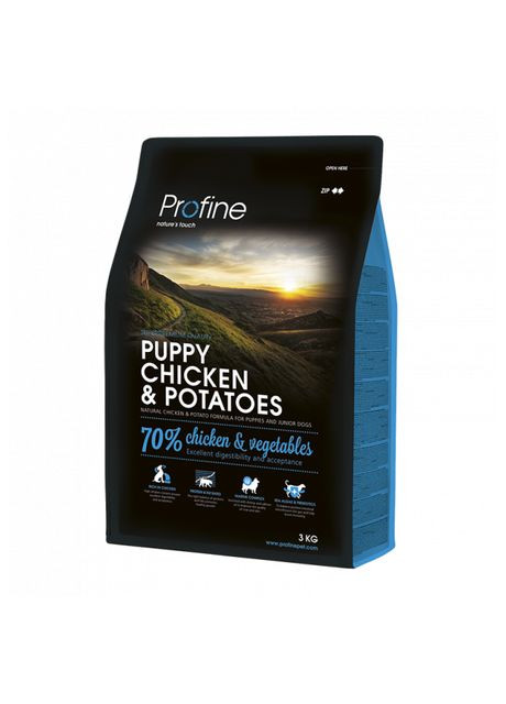 Сухой корм Puppy Chicken & Potato 3 kg (д/щенки) Profine (293408106)