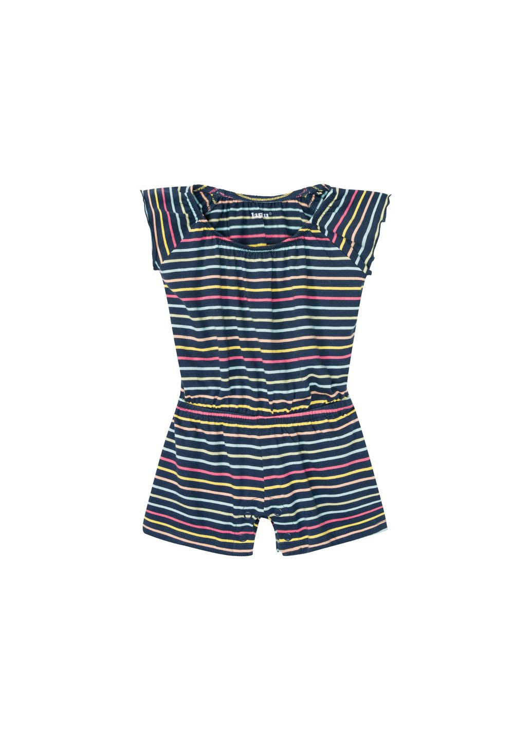 Комбінезон бавовняний на кнопках для дівчинки LIDL 370940 Різнобарвний Lupilu (317163674)
