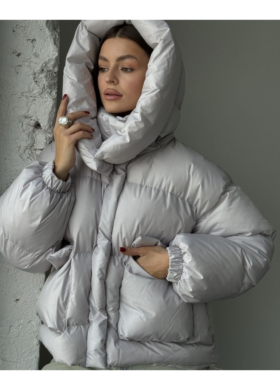 Металл зимний Пуховик No Brand