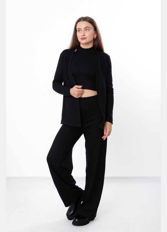 Костюм женский 3-ка (топ,кофта,брюки) (p-16033) Носи своє (315782705)