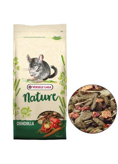 Nature Chinchilla - Суперпремиум беззерновой корм для шиншилл 0.7 кг Versele-Laga (324610899)
