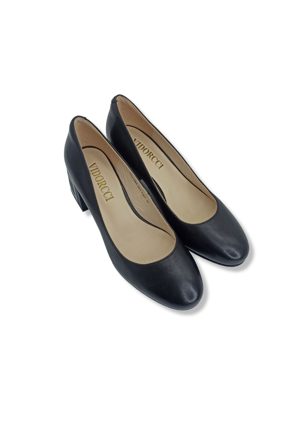 VIDORCCI Туфлі (р) Шкіра 0-1-1-NV-71988-S-61-Y-001 чорний з, китай — (364658224)