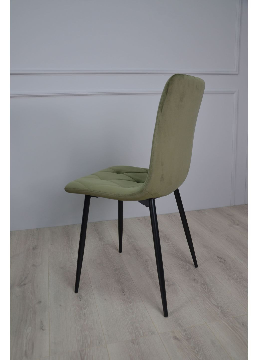 Стілець COREY чорний каркас/оливковий Intarsio (372178383)