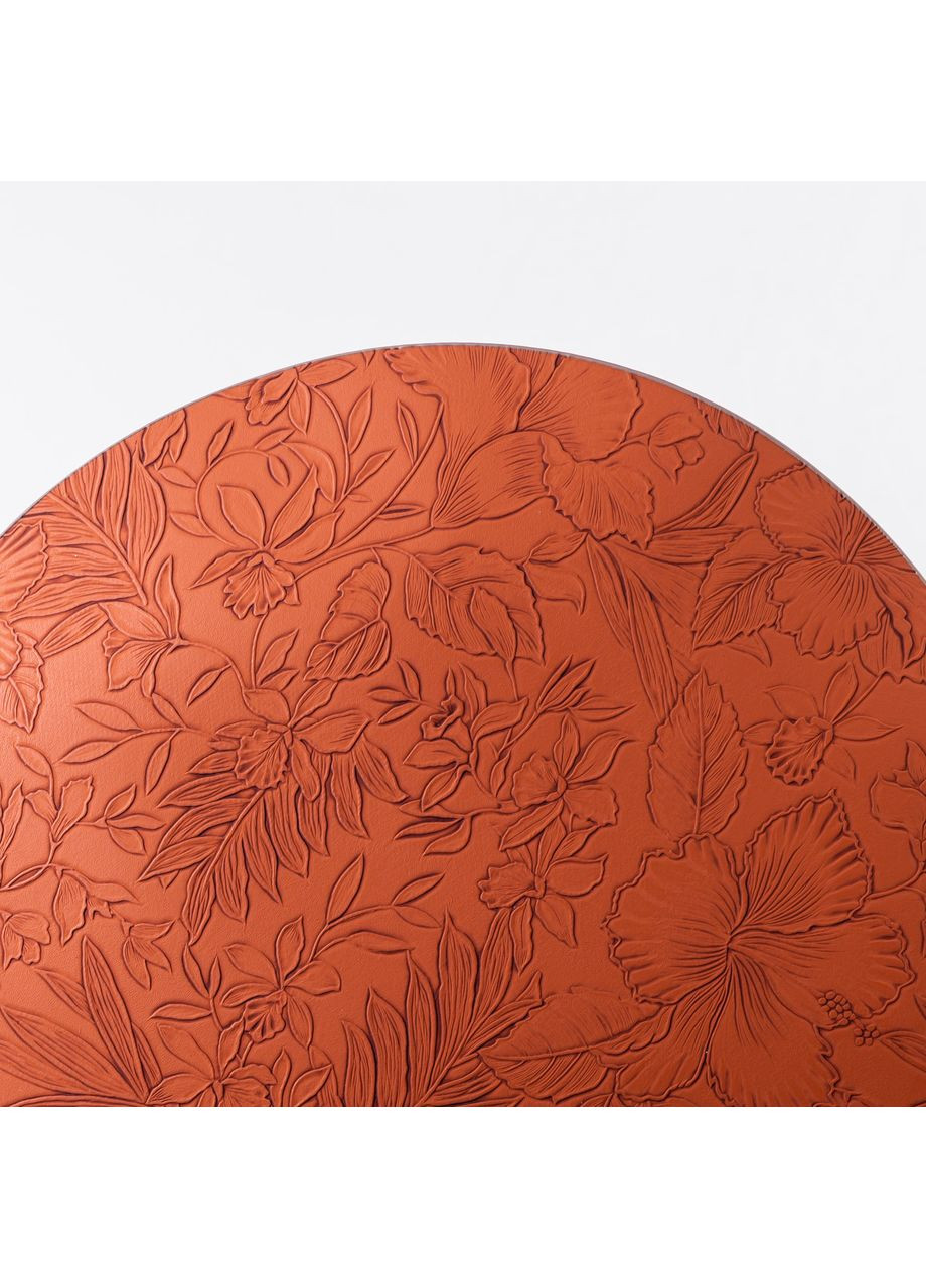 Серветка сервірувальна на стіл кругла Ø38 (см) Коричневий HP-35-8BR Yiwu (371481985)