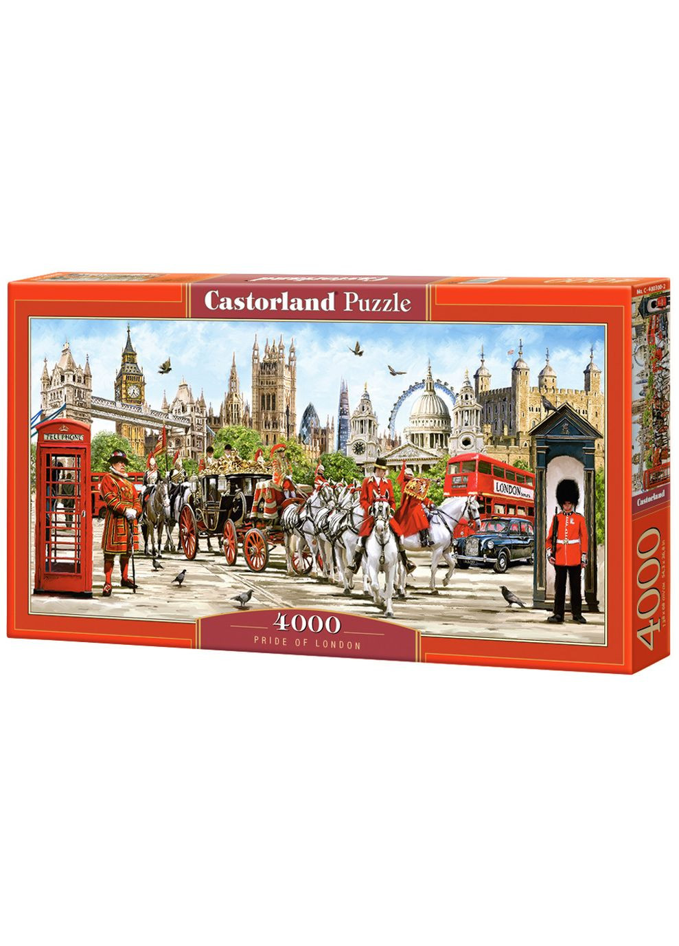 Пазлы Гордость Лондона 4000 элементов 138х68 см C-400300 Castorland (360646967)