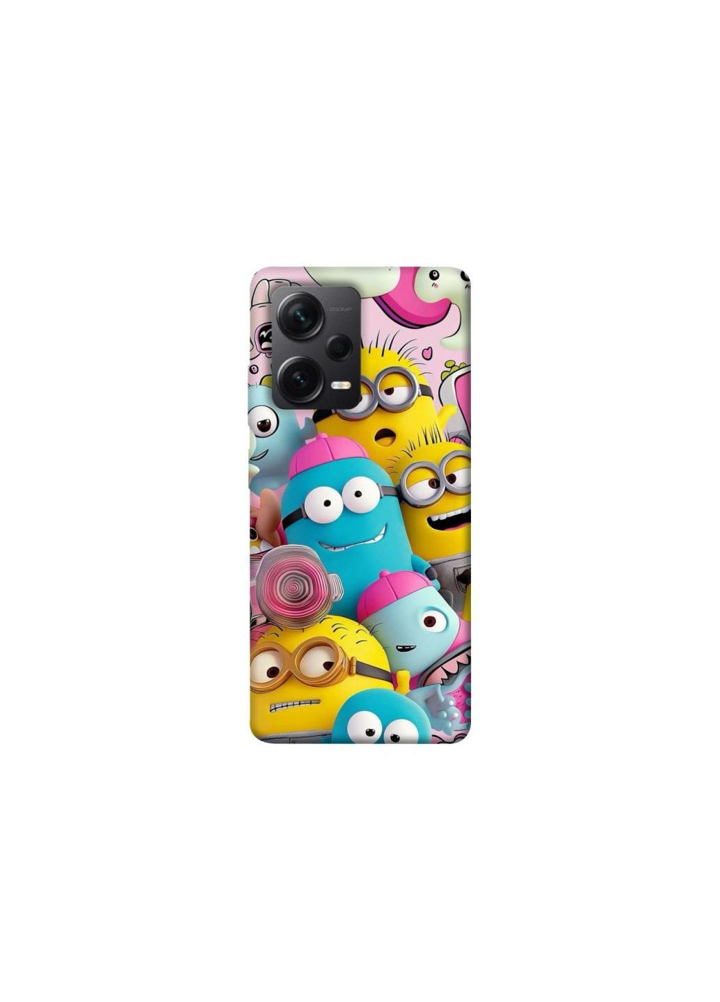 Чехол на Xiaomi Redmi Note 12 Pro 5G Minions ver.1 Frontalka (354655181)