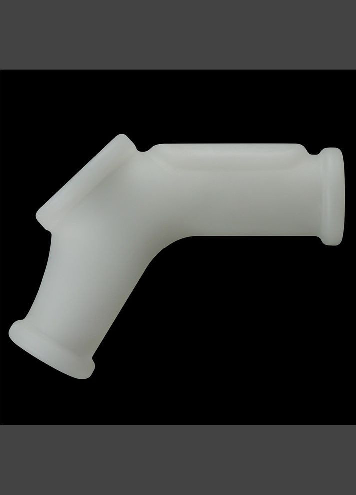 Насадка на член - Vibrating Silk Knights Ring With Scrotum Sleeve White Lovetoy (322184638)