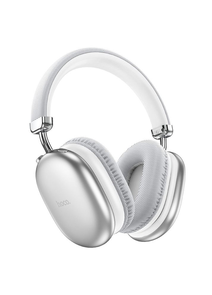 Накладні Навушники бездротові W35 Max Joy 90h AUX Micro-SD сірий Hoco (353497654)