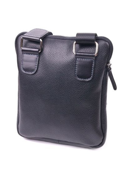 Сумка Из комбинированной натуральной кожи Черная (18720) Shvigel З комбінованої натуральної шкіри Чорна (358066412)