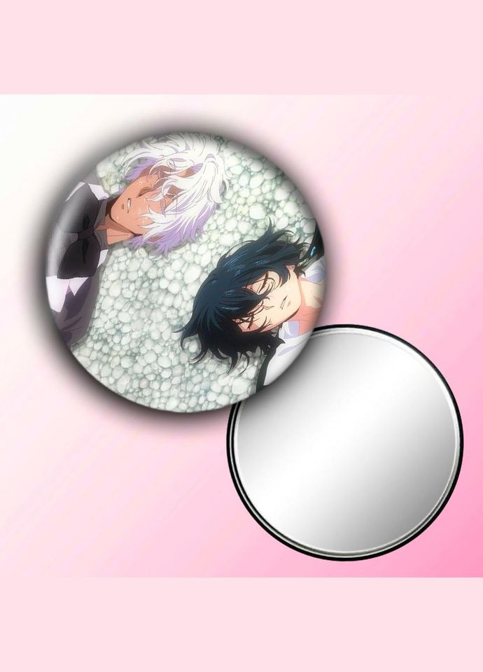 Дзеркальце косметичне кишенькове Аніме Мемуари Ванітаса #0003 із малюнком круглий 56 мм No Brand (309156625)