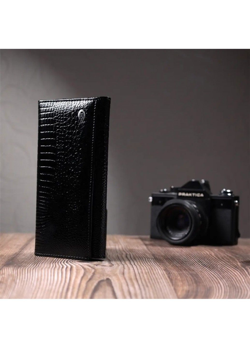 Женский лаковый кожаный кошелек ST Leather 22679 ST Leather Accessories (298793168)