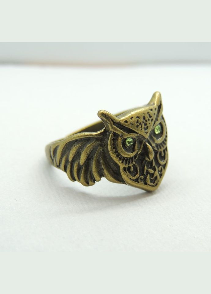 Кольцо женское очаровательная сова кольцо в виде бронзовои совы филина размер регулируемый Fashion Jewelry (289844158)